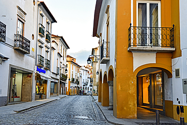 Joao de Deus street, Evora, Alentejo region, Portugal, southwertern Europe