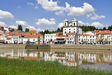 City of Alcacer do Sal along the Sado River, Alentejo region, Portugal, southwertern Europe