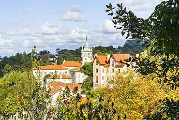 Town Hall of Sintra, near Lisbon, UNESCO World Heritage Site, Portugal, Europe
