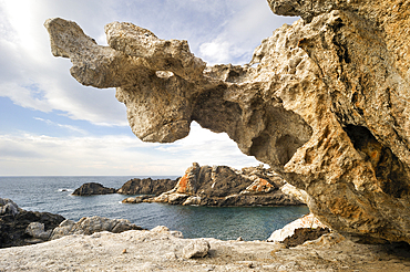 remarkable rocks,source of inspiration for the artist Salvador Dali.Cap Creus.Costa Brava,Catalonia,Spain,Europe