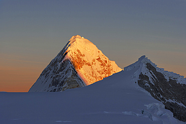 Sunrise on Artesonraju mountain, Peru.