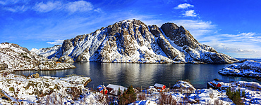 Fishing village (Lofoten Islands), Norway.