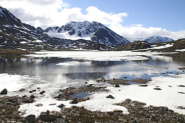 Arctic view, Spitsbergen, Norway.
