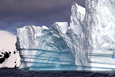Wilhelmina Bay iceberg, Antarctic Peninsula.