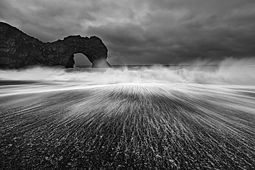 Durdle Door in Dorset, England.