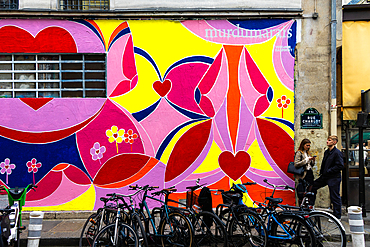 Mural, Rue Charlot, Paris, France