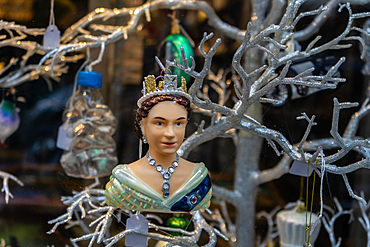 Christmas tree ornament of Queen Elizabeth II