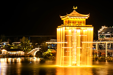 WuNvZhou Resort, Wuyuan County, Shangrao, Jiangxi Province, China.