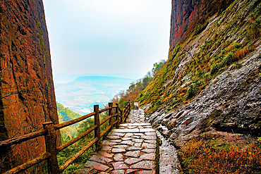 Mount Jianglang, Jiangshan City, Zhejiang Province, China.