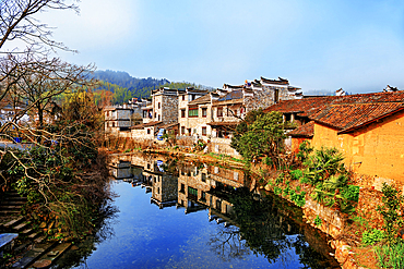 Nianbadu ancient town (since 878 AD), Jiangshan City, Zhejiang Province, China. Strategically located at the junction of Zhejiang, Jiangxi and Fujian provinces, the town embodies cultures of the 3 provinces.