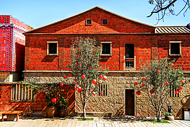 Wulin traditional village, Quanzhou, Fujian Province, China. The village has a strong South East Asian architectural influence as it was built by Chinese emigrants from South East Asia during the Qing and ROC era.