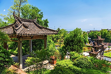 Qiankou Residences, Huangshan, Anhui Province, China. The compound comprise Hui style residences built during the Ming and Qing dynasties (1400s-1600s) by wealthy merchants.
