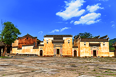 Chengkan Ancient Village, Huangshan City, Anhui, China. The village was established 1800 years ago by the Luo family clan. It has buildings dating as early as the Song Dynasty (960 to 1279 AD).