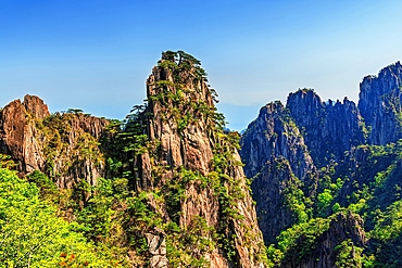 Huangshan (Mt Huang), UNESCO World Heritage and UNESCO Global Geopark, Anhui Province, China.