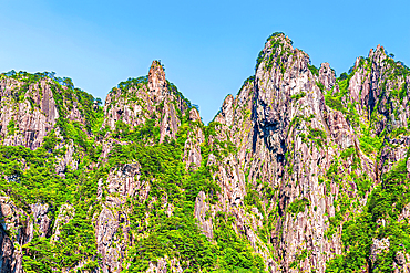 Huangshan (Mt Huang), UNESCO World Heritage and UNESCO Global Geopark, Anhui Province, China.