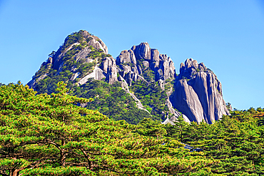 Huangshan (Mt Huang), UNESCO World Heritage and UNESCO Global Geopark, Anhui Province, China.