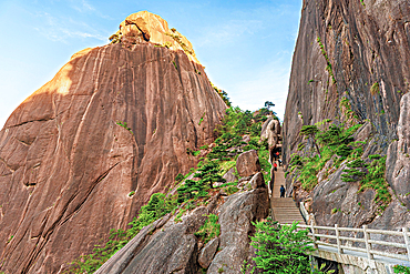 Huangshan (Mt Huang/Yellow Mountain), UNESCO World Heritage and UNESCO Global Geopark, Anhui Province, China.