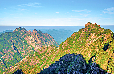 Huangshan (Mt Huang/Yellow Mountain), UNESCO World Heritage and UNESCO Global Geopark, Anhui Province, China.