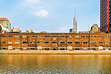A 100 year old heritage industrial building along Suzhou Creek, Shanghai, China