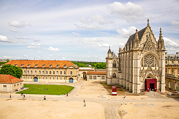 'Chateau de vincennes ,France - 08.22.2012 :Old castle in the french city '