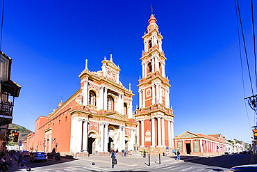 Saint Francis church in the centre of Salta city, Argentina