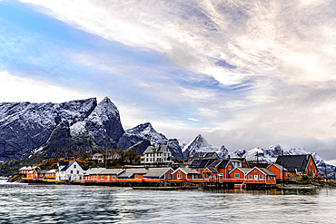 Fishing village of Sakrisoy, Reine, Lofoten Islands, Norway