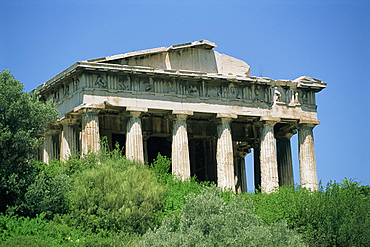 The Hephaisteion Temple at Athens, Greece, Europe