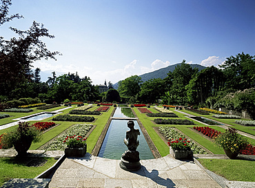 Gardens of the Villa Taranto, Lake Maggiore, Piemonte, Italy, Europe