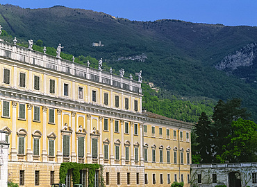 The Villa Bogliaco on Lake Garda, Lombardy, Italy, Europe