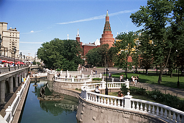 Manezh Square Park, Moscow, Russia, Europe