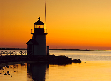 Brant Point Lighthouse, Nantucket, Massachusetts, USA