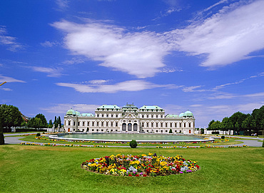 The Upper Belvedere Palace and Garden, Vienna, Austria