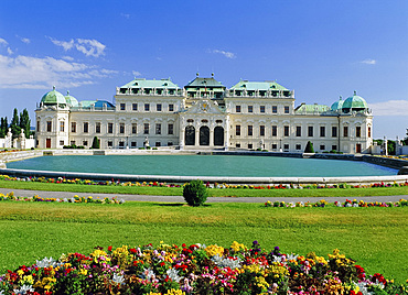 The Upper Belvedere Palace and Garden, Vienna, Austria