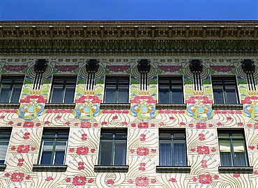 Wagner apartments, Vienna, Austria, Europe