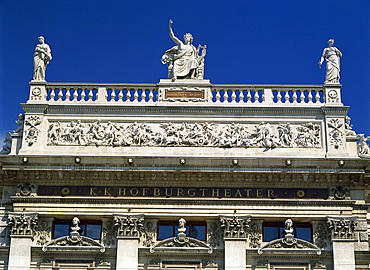 The Burgtheater, Vienna, Austria, Europe