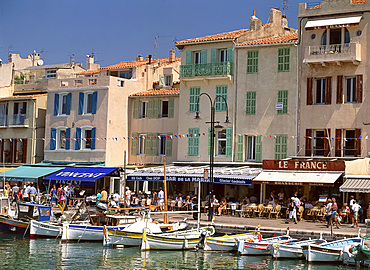 Cassis Harbour, Cote d'Azur, Provence, France, Mediterranean, Europe