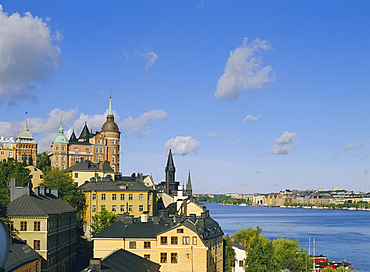 Sodermalm skyline, Stockholm, Sweden, Scandinavia, Europe