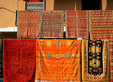 Entrance to La Criee Berbere carpete souk, Marrakesh, Morocco, North Africa, Africa