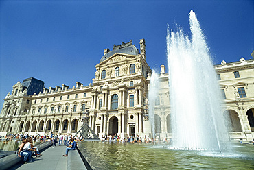 The Palais du Louvre, Musee du Louvre, Paris, France, Europe