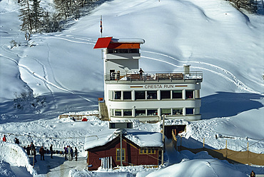 Cresta Run Club House, St. Moritz, Switzerland, Europe