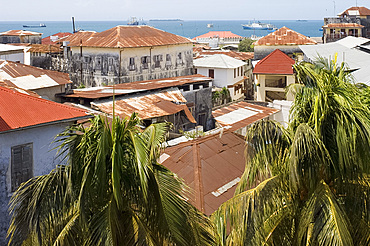 A view of the Stone Town skyline, UNESCO World Heritage Site, Zanzibar, Tanzania, East Africa, Africa