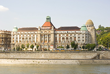 The art deco Gellert Hotel on the Danube River, Budapest, Hungary, Europe