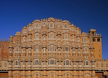 The Hawa Mahal (Palace of the Winds), Jaipur, Rajasthan, India, Asia