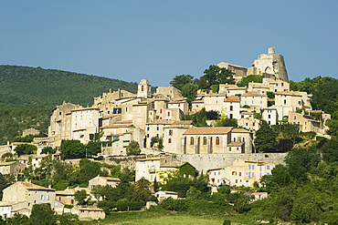 The medieval village of Sault, Provence, France, Europe