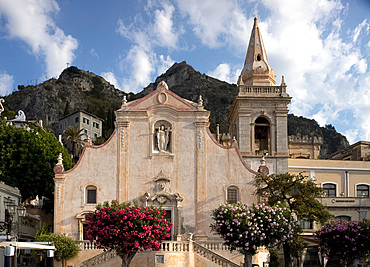 The Church of San Giusseppi in Taormina, Sicily, Italy, Europe