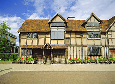 Shakespeare's birthplace, Stratford-upon-Avon, Warwickshire, England, UK, Europe