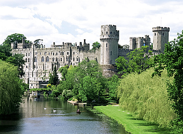 Warwick Castle, Warwick, Warwickshire, England, United Kingdom, Europe