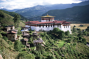 Rimpong Dzong (monastery), Paro, Bhutan, Asia