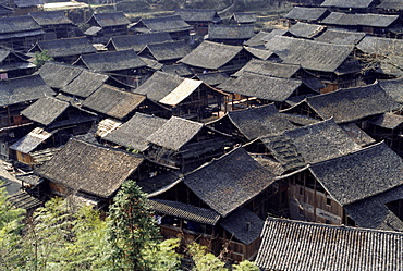 Dong village near Rongjiang, Guizhou, China, Asia