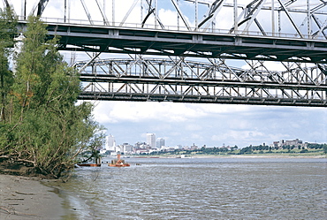 Mississippi River, Memphis, Tennessee, United States of America (U.S.A.), North America